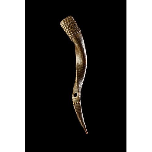 African Democratic Republic of Congo Antelope Horn Kongo Court Trumpet